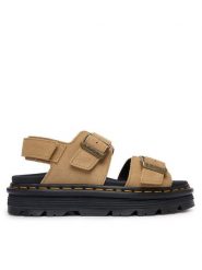 Dr. Martens Sandały Zebzag Sandals DM42689200 Brązowy jasny. Brązowe sandały damskie Dr Martens, bez wzorów, ze skóry, bez obcasa, na płaskiej podeszwie, bez zapięcia. Za 543.99 zł.