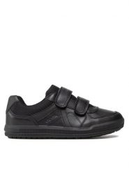Geox Sneakersy J Arzach B. E J844AE 05443 C9999 D Czarny. Czarne buty sportowe chłopięce Geox, ze skóry, bez zapięcia. Za 379.99 zł.