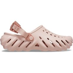 Tenisówki Crocs Model 153003 Kolor Rose. Czerwone trampki damskie Crocs, bez wzorów, z gumy, bez zapięcia. Za 199.00 zł.