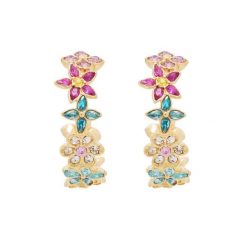 Kolczyki Guess. Żółte kolczyki damskie Guess, złote. Za 252.99 zł.