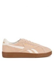 Reebok Sneakersy Club C Grounds Uk 100208146 Różowy. Czerwone obuwie sportowe damskie Reebok, ze skóry, bez zapięcia. Za 349.99 zł.