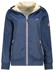 Geographical Norway Kurtka przejściowa "Arrival" w kolorze granatowym rozmiar: XXL. Niebieskie kurtki damskie Geographical Norway, xxl, bez wzorów, bez kaptura. Za 144.92 zł.
