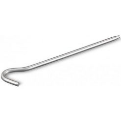Aluminiowe szpilki namiotowe Hannah Pin Al x 6 sztuk. Szare szpilki damskie Hannah, bez wzorów, bez obcasa, na szpilce, bez zapięcia. Za 25.99 zł.