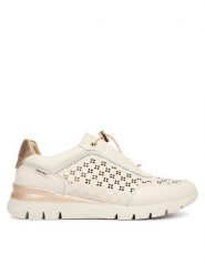 Pikolinos Sneakersy Cantabria W4R-6707C1 Biały. Białe obuwie sportowe damskie Pikolinos, ze skóry, bez zapięcia. Za 639.99 zł.