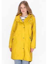 Schmuddelwedda Płaszcz przeciwdeszczowy w kolorze żółtym rozmiar: M. Żółte płaszcze damskie Schmuddelwedda, m, bez wzorów, bez kaptura. Za 217.99 zł.