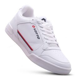 Buty sportowe LOTTO NANDU sneakersy. Białe obuwie sportowe casual damskie Lotto, bez zapięcia. Za 139.00 zł.