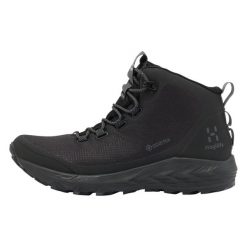 Damskie buty trekkingowe Haglöfs L.I.M FH GTX Mid. Czarne obuwie trekkingowe damskie Haglöfs, z gore-texu, bez zapięcia. Za 751.35 zł.