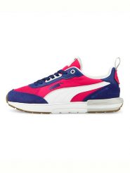 Puma Sneakersy w kolorze niebiesko-różowym rozmiar: 37,5. Niebieskie obuwie sportowe damskie Puma, bez zapięcia. Za 100.52 zł.