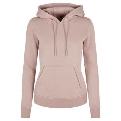 Damska Bluza Z Kapturem. Czarne bluzy damskie BUILD YOUR BRAND, xs, bez wzorów, z kapturem. Za 148.99 zł.