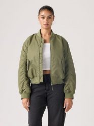 Levi's Kurtka w kolorze oliwkowym rozmiar: S. Brązowe kurtki damskie Levi's, s, bez wzorów, bez kaptura. Za 264.95 zł.