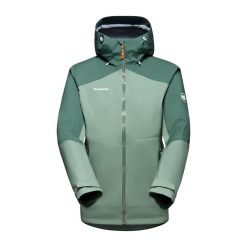 Kurtka przeciwdeszczowa damska Mammut Convey Tour HS Hooded. Niebieskie kurtki damskie Mammut, s, bez wzorów, bez kaptura. Za 1,065.65 zł.