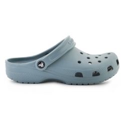 Klapki Crocs Classic 10001-9YO niebieskie. Niebieskie klapki damskie bez wzorów, bez obcasa, bez zapięcia. Za 345.55 zł.