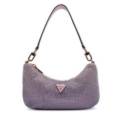 Torebka Guess. Fioletowe torebki klasyczne damskie Guess, bez dodatków. Za 419.99 zł.