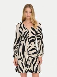 ONLY Sukienka codzienna Sakura 15366872 Czarny Slim Fit. Czarne sukienki damskie Only, bez wzorów, z wiskozy, bez ramiączek. Za 149.99 zł.