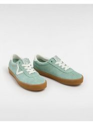 Vans Skórzane sneakersy w kolorze miętowym rozmiar: 41. Niebieskie obuwie sportowe damskie Vans, bez zapięcia. Za 184.46 zł.