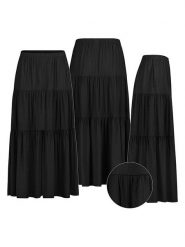 Eight2Nine Spódnica w kolorze czarnym rozmiar: XL. Czarne spódnice damskie Eight2Nine, xl, bez wzorów, maxi. Za 86.99 zł.