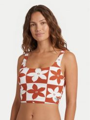 Roxy Góra od bikini Hazy Days ERJX305624 Pomarańczowy. Brązowe bikini Roxy, bez wzorów, z syntetyku. Za 189.99 zł.