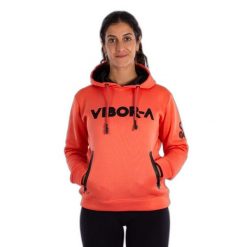 Bluza damska z kapturem Vibora Yarara. Brązowe bluzy damskie VIBORA, xs, bez wzorów, z materiału, z kapturem. Za 191.90 zł.