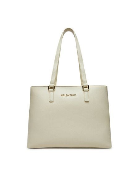 Valentino Torebka Never VBS8GL01 Écru. Torebki klasyczne damskie Valentino, ze skóry, bez dodatków. Za 399.99 zł.