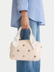 Nine West Torebka EO-Allen Gaze-KS2577-1 Écru. Kuferki damskie Nine West, bez wzorów, z materiału, bez dodatków. Za 279.99 zł.