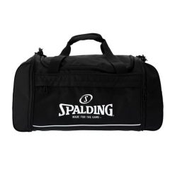 Torba sportowa Spalding Team Medium. Czarne torby sportowe SPALDING, bez wzorów. Za 304.55 zł.