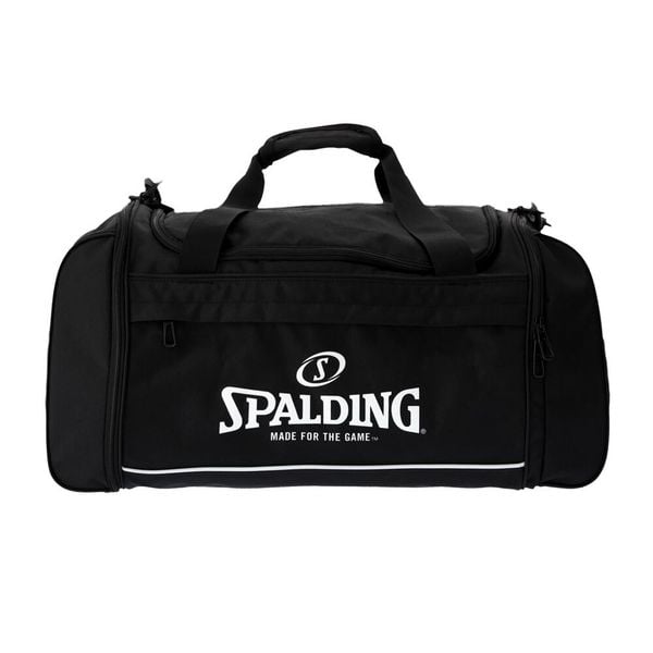 Torba sportowa Spalding Team Medium. Czarne torby sportowe SPALDING, bez wzorów. Za 290.75 zł.