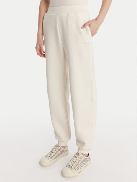 Guess Spodnie dresowe V6RB15 K9V31 Écru Regular Fit. Spodnie dresowe damskie Guess, xl, z aplikacjami, z bawełny. Za 299.99 zł.