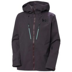 Damska kurtka turystyczna Helly Hansen Odin Ultimate Infinity. Czarne kurtki damskie Helly Hansen, na zimę, m, bez wzorów, z materiału, bez kaptura. Za 1,640.50 zł.