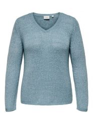 ONLY Sweter w kolorze błękitnym rozmiar: S-42/44. Niebieskie swetry klasyczne damskie Only, s, bez kołnierzyka. Za 100.99 zł.
