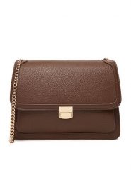 JENNY Torebka C-JEN-L-010-08 Brązowy. Brązowe torebki klasyczne damskie Jenny, z materiału, bez dodatków. Za 149.99 zł.