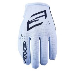 Rękawiczki XR-RIDE - BIAŁE (białe) - XXXL/13. Białe rękawiczki damskie FIVE GLOVES, bez wzorów, ze skóry. Za 87.00 zł.