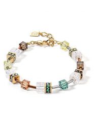 COEUR DE LION Bransoletka z kryształami Swarovski rozmiar: onesize. Żółte bransoletki damskie COEUR DE LION, ze stali. Za 264.95 zł.