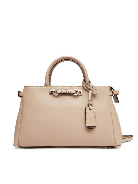 Guess Torebka Lefia HWBG96 44060 Beżowy. Brązowe torebki klasyczne damskie Guess, ze skóry, bez dodatków. Za 359.99 zł.