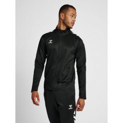 Bluza sportowa dla dorosłych Hummel Core XK Poly Zip Sweat. Szare bluzy damskie Hummel, m, bez wzorów, bez kaptura. Za 161.00 zł.