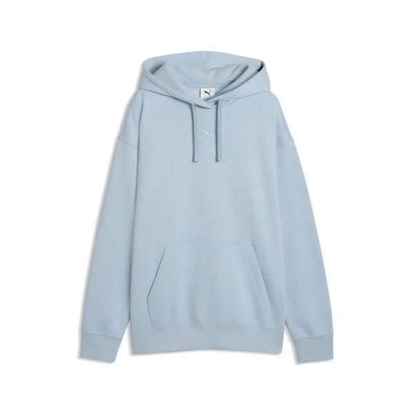 Dresowa bluza z kapturem damska Puma Essentials. Niebieskie bluzy damskie Puma, l, bez wzorów, z dresówki, z kapturem. Za 253.50 zł.