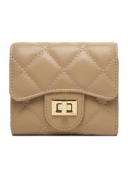 MEXX Portfel CEO-MEXX-W1-003-SS26 Beżowy. Brązowe portfele damskie Mexx, bez wzorów, z materiału. Za 59.99 zł.