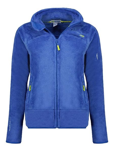 Geographical Norway Kurtka polarowa "Upaline" w kolorze niebieskim rozmiar: XXL. Niebieskie kurtki damskie Geographical Norway, xxl, bez wzorów, z materiału, bez kaptura. Za 87.95 zł.