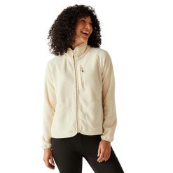 Bluza Polarowa Damska Pełen Suwak Frankie. Brązowe bluzy damskie Regatta, na zimę, l, bez wzorów, z materiału, bez kaptura. Za 248.99 zł.