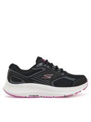 Skechers Buty do biegania GO RUN Consistent 2.0 128606/BKFS Czarny. Czarne obuwie sportowe damskie Skechers, z materiału, bez zapięcia, do biegania. Za 259.99 zł.