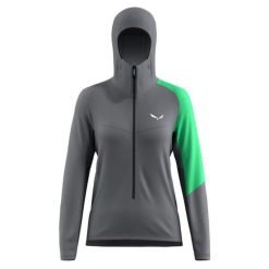 Bluza z kapturem damska Salewa NXT 00-00000290620531. Zielone bluzy damskie Salewa, m, bez wzorów, z syntetyku, z kapturem. Za 531.16 zł.