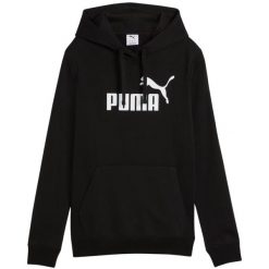 Bluza damska Puma ESS No.1 Logo Hoodie. Białe bluzy damskie Puma, m, bez wzorów, bez kaptura. Za 159.00 zł.