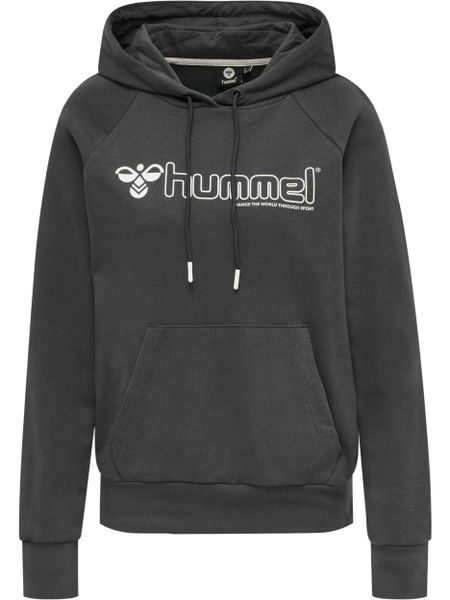 Bluza z kapturem Hummel hmlnoni. Szare bluzy damskie Hummel, na zimę, xs, bez wzorów, z bawełny, z kapturem. Za 169.95 zł.