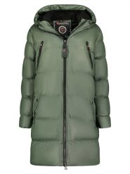 Geographical Norway Parka "Adrianna" w kolorze zielonym rozmiar: S. Zielone parki damskie Geographical Norway, s, bez kaptura. Za 312.52 zł.