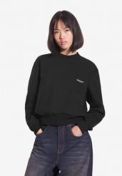 Bluza sportowa damska Prosto Bomb bez kaptura. Czarne bluzy damskie Prosto., l, z aplikacjami, z bawełny, bez kaptura. Za 194.99 zł.