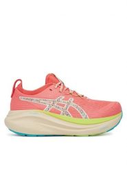 Asics Buty do biegania Gel-Nimbus 27 Tr 1012B808 Koralowy. Pomarańczowe obuwie sportowe damskie Asics, z materiału, bez zapięcia, do biegania. Za 579.99 zł.