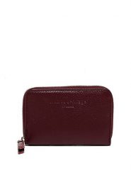 Maison héritage PARIS Skórzany portfel "Moni" w kolorze bordowym - 12 x 10 cm rozmiar: onesize. Czerwone portfele damskie maison héritage PARIS, bez wzorów, z materiału. Za 162.11 zł.