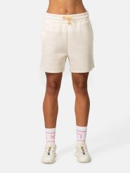 KARI TRAA Szorty dresowe "Anelie" w kolorze kremowym rozmiar: XS. Brązowe szorty damskie Kari Traa, bez wzorów, z dresówki. Za 173.99 zł.