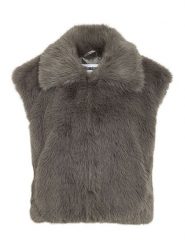 Noisy may Kamizelka pluszowa w kolorze szarym rozmiar: S. Szare kamizelki damskie Noisy may, s, bez wzorów, bez kaptura. Za 145.60 zł.