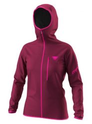 DYNAFIT Kurtka hybrydowa "Traverse GTX" w kolorze czerwonym rozmiar: M. Czerwone kurtki sportowe damskie Dynafit, m, bez wzorów, z gore-texu, bez kaptura. Za 505.13 zł.