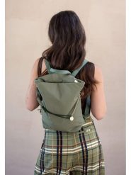 Fritzi aus Preußen Plecak "Brigitte" w kolorze zielonym - 50 x 34 x 18 cm rozmiar: onesize. Zielone plecaki Fritzi aus Preußen, bez wzorów, z materiału. Za 194.15 zł.